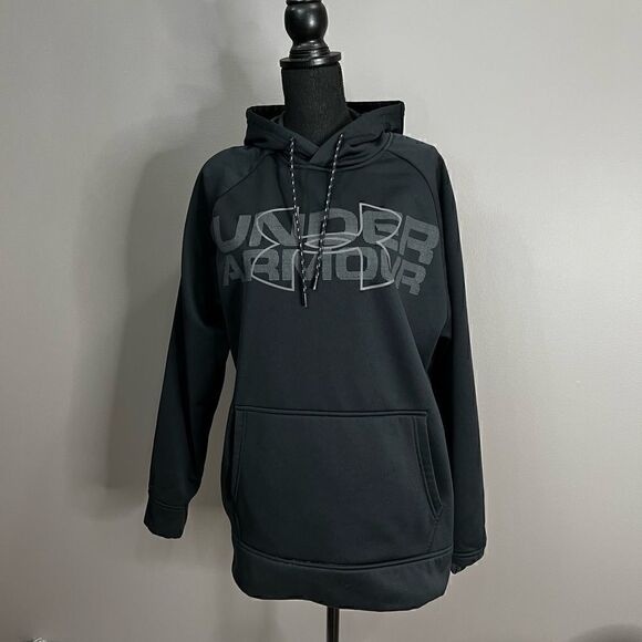 MEN'S UNDER ARMOUR ARMOUR FLEECE GRAPHIC PO HOODIE - Picture 4 of 7
